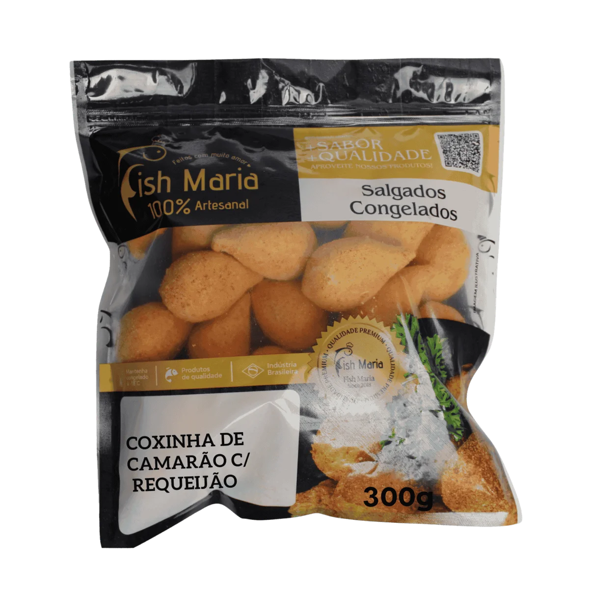Coxinha de Camarão c/ Requeijão